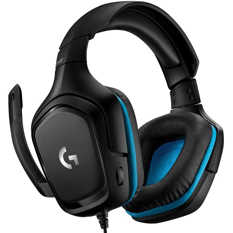 Logitech G432 Gaming Headset - G432 - Over-ear, wired (USB-A, 3.5mm) — Buy in Cyprus with Fast Delivery