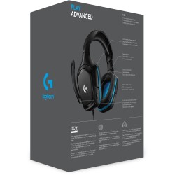 Logitech G432 Gaming Headset - G432 - Over-ear, wired (USB-A, 3.5mm) — Buy in Cyprus with Fast Delivery