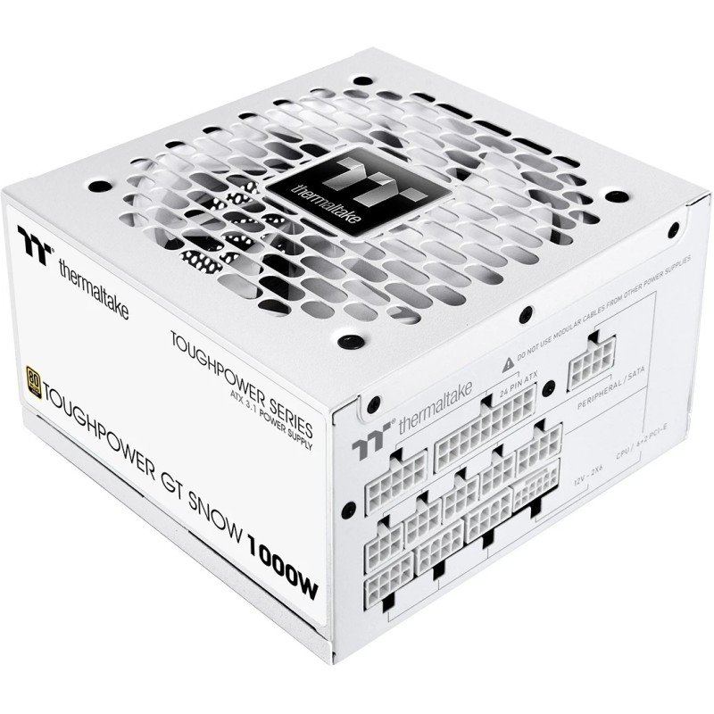 Thermaltake Toughpower GT 1000W Snow - ATX3.1, 80+ Gold, Fully Modular — Buy in Cyprus with Fast Delivery