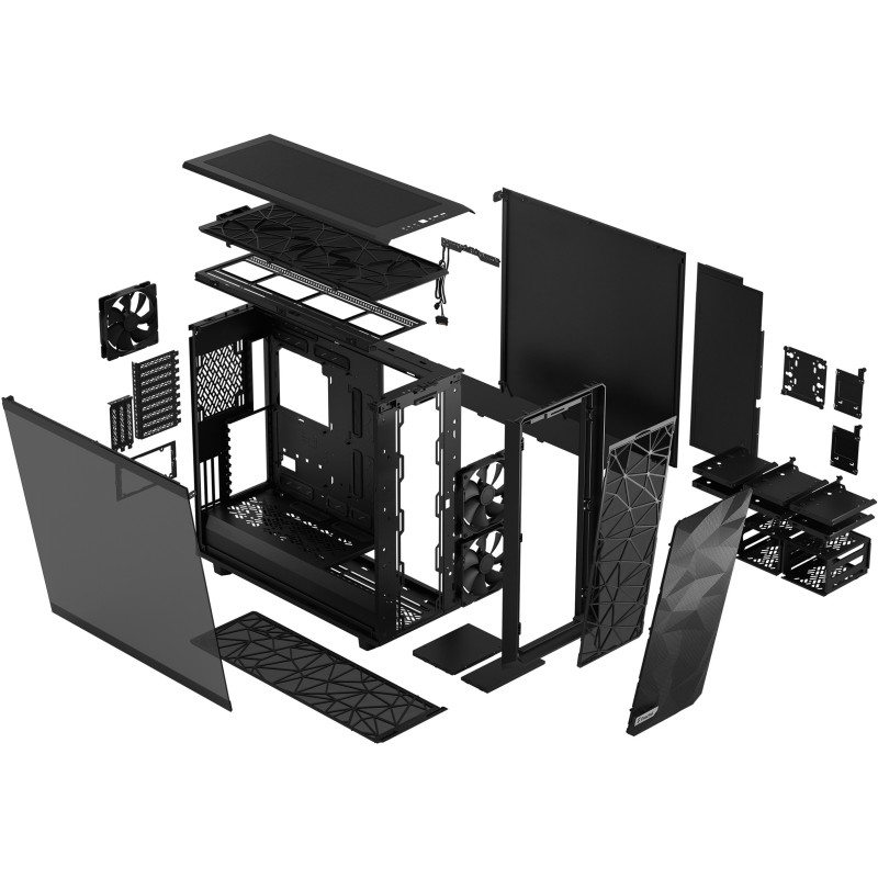 Fractal Design Meshify 2 XL Black Window - Characteristics (Color: Black Window) — Buy in Cyprus with Fast Delivery