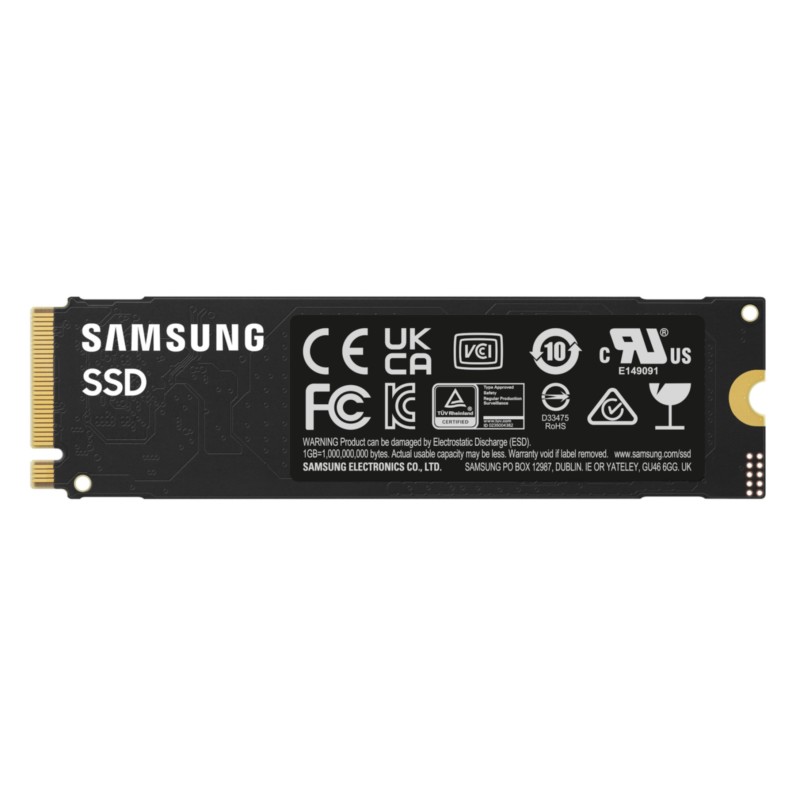 Samsung 990 EVO Plus - MZ-V9S4T0BW - 4TB M.2 2280 NVMe SSD, PCIe 4.0 x4, up to 7,250/6,300 MB/s