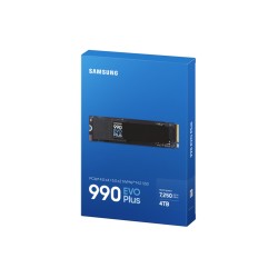 Samsung 990 EVO Plus - MZ-V9S4T0BW - 4TB M.2 2280 NVMe SSD, PCIe 4.0 x4, up to 7,250/6,300 MB/s