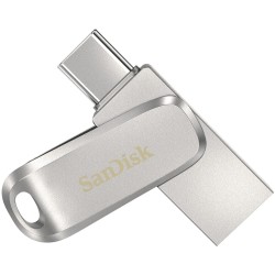SanDisk Ultra Dual Drive Luxe Type-C - 128GB - USB-C/USB-A - Silver — Buy in Cyprus with Fast Delivery