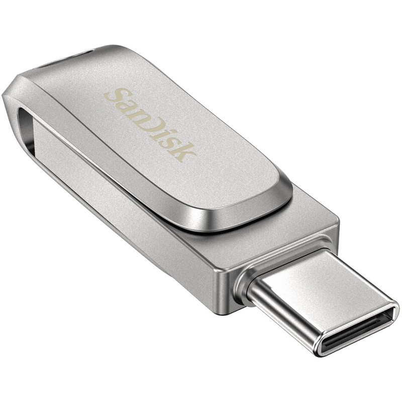 SanDisk Ultra Dual Drive Luxe Type-C - 128GB - USB-C/USB-A - Silver — Buy in Cyprus with Fast Delivery