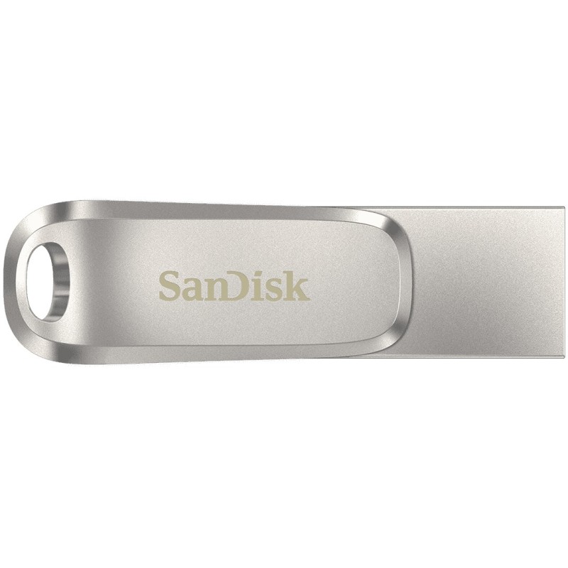 SanDisk Ultra Dual Drive Luxe Type-C - 128GB - USB-C/USB-A - Silver — Buy in Cyprus with Fast Delivery