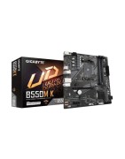 Gigabyte GA-B550M K - B550 micro ATX Motherboard (AM4) - 128GB DDR4, PCIe 4.0, HDMI 2.1, Brown