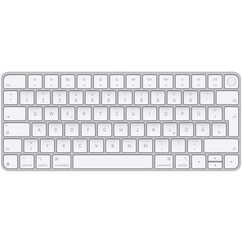 Apple Magic Keyboard with Touch ID for Apple silicon Macs - Silver (German) — Buy in Cyprus with Fast Delivery