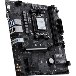 MSI B840M B Pro - AM5 Micro-ATX Motherboard - DDR5, 2x DIMM (128GB), PCIe 4.0, 2.5Gb LAN, RGB, Black
