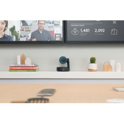 Logitech Rally Ultra HD PTZ Camera - 960-001227 - 4K 60fps, 15x Digital Zoom, 90° FOV, Black