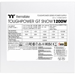 Thermaltake Toughpower GT 1200W Snow - ATX3.1 80+ Gold Power Supply — Buy in Cyprus with Fast Delivery