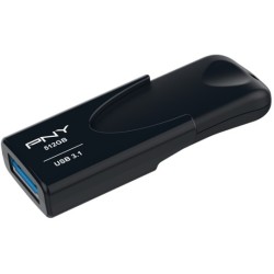 STICK 512GB USB 3.1 PNY Attaché Black - Attaché - Black, 512GB — Buy in Cyprus with Fast Delivery