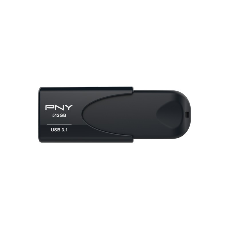 STICK 512GB USB 3.1 PNY Attaché Black - Attaché - Black, 512GB — Buy in Cyprus with Fast Delivery