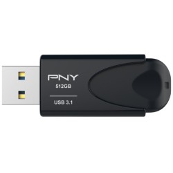 STICK 512GB USB 3.1 PNY Attaché Black - Attaché - Black, 512GB — Buy in Cyprus with Fast Delivery
