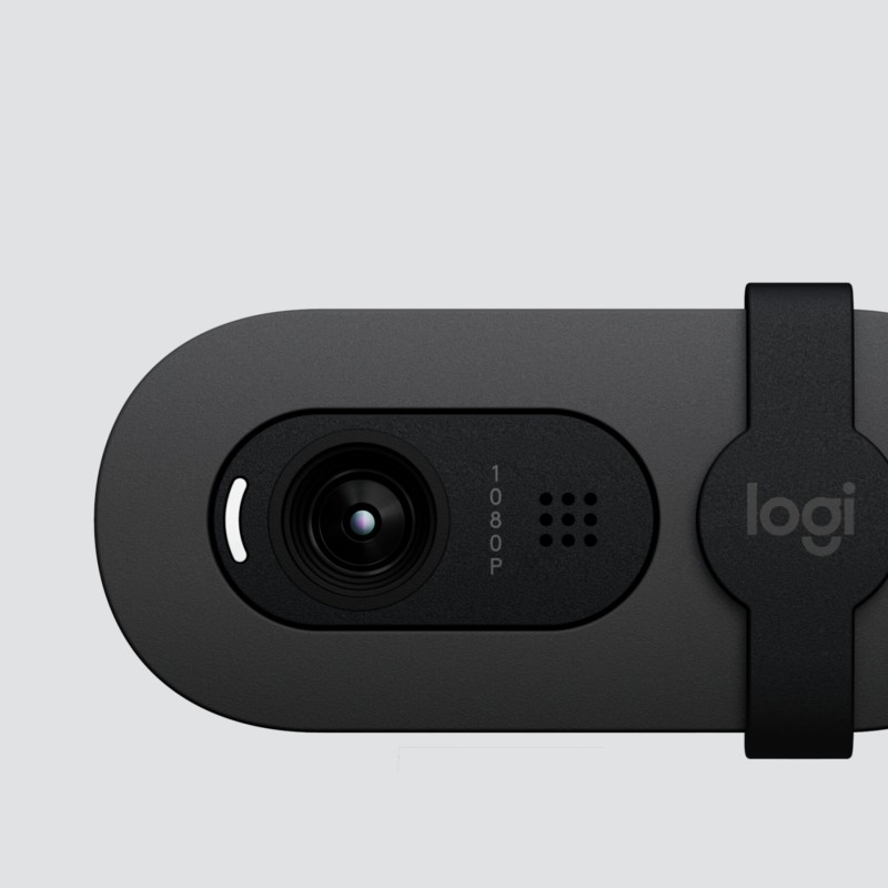 Logitech Brio 105 Webcam - 960-001592 - Full HD 1080p, Black, Fixed-Focus, USB 2.0 — Buy in Cyprus with Fast Delivery