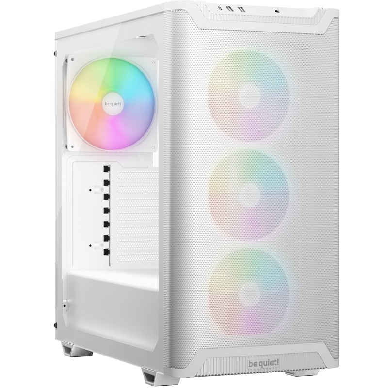 Be Quiet! Pure Base 501 LX Mid Tower Case - 501 LX - White — Buy in Cyprus with Fast Delivery