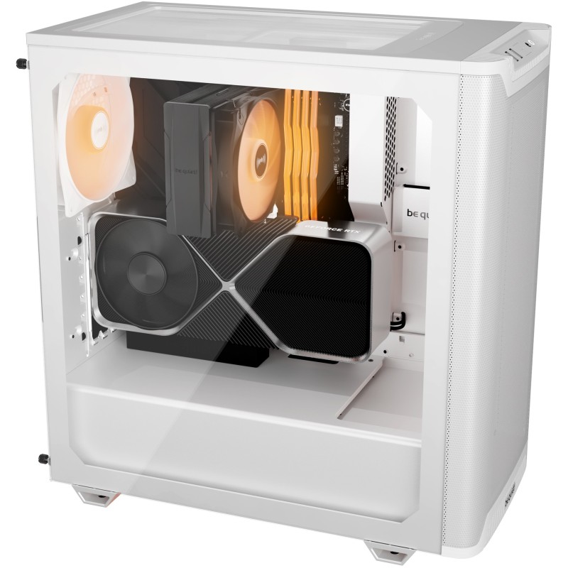 Be Quiet! Pure Base 501 LX Mid Tower Case - 501 LX - White — Buy in Cyprus with Fast Delivery