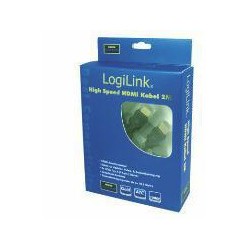 Logilink HDMI Cable Ethernet A to A - 15 m - Gold-plated — Buy in Cyprus with Fast Delivery