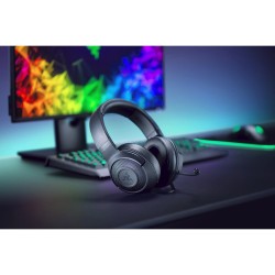 Razer Kraken X Lite Gaming Headset - Over-ear Closed, 3.5mm Analog, Black — Buy in Cyprus with Fast Delivery