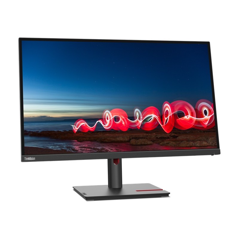 Lenovo ThinkVision T27h-30 27-inch IPS Monitor - T27h-30 - 2560x1440, IPS, 60Hz, Pivot, HDMI/DP/USB-C, Black