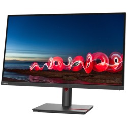 Lenovo ThinkVision T27h-30 27-inch IPS Monitor - T27h-30 - 2560x1440, IPS, 60Hz, Pivot, HDMI/DP/USB-C, Black