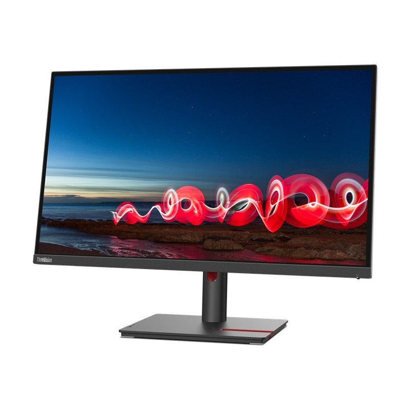 Lenovo ThinkVision T27h-30 27-inch IPS Monitor - T27h-30 - 2560x1440, IPS, 60Hz, Pivot, HDMI/DP/USB-C, Black