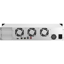 QNAP TS-864eU-8G - 2U Rackmount NAS, 8-Bay, Intel Celeron N5095 quad-core, 8GB RAM, short depth