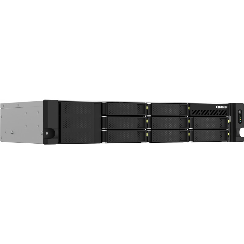 QNAP TS-864eU-8G - 2U Rackmount NAS, 8-Bay, Intel Celeron N5095 quad-core, 8GB RAM, short depth
