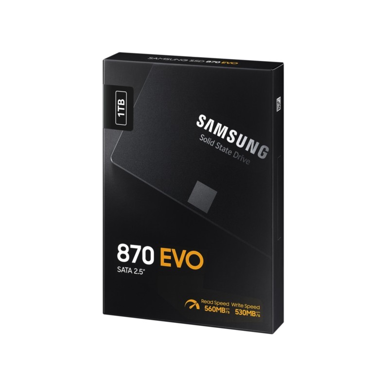 Samsung 870 EVO 1TB 2.5" SATA III SSD - 560 MB/s 1GB LPDDR4 - MZ-77E1T0B (Boxed) — Buy in Cyprus with Fast Delivery