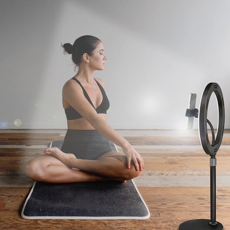 Logilink Smartphone Ring Light Tripod with Remote - Diameter 25 cm - USB-Powered — Buy in Cyprus with Fast Delivery