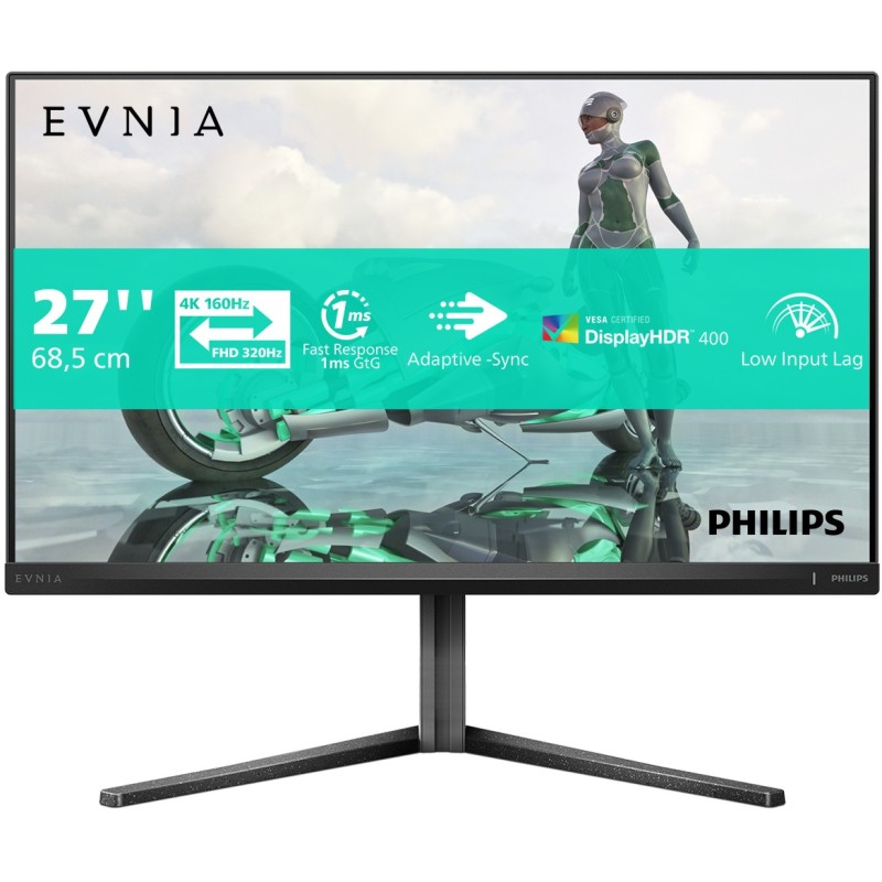 Philips Monitor - 27M2N3800A - 27-inch QHD 2560x1440, 0.5 ms GTG, HDMI x2, DisplayPort, USB — Buy in Cyprus with Fast Delivery