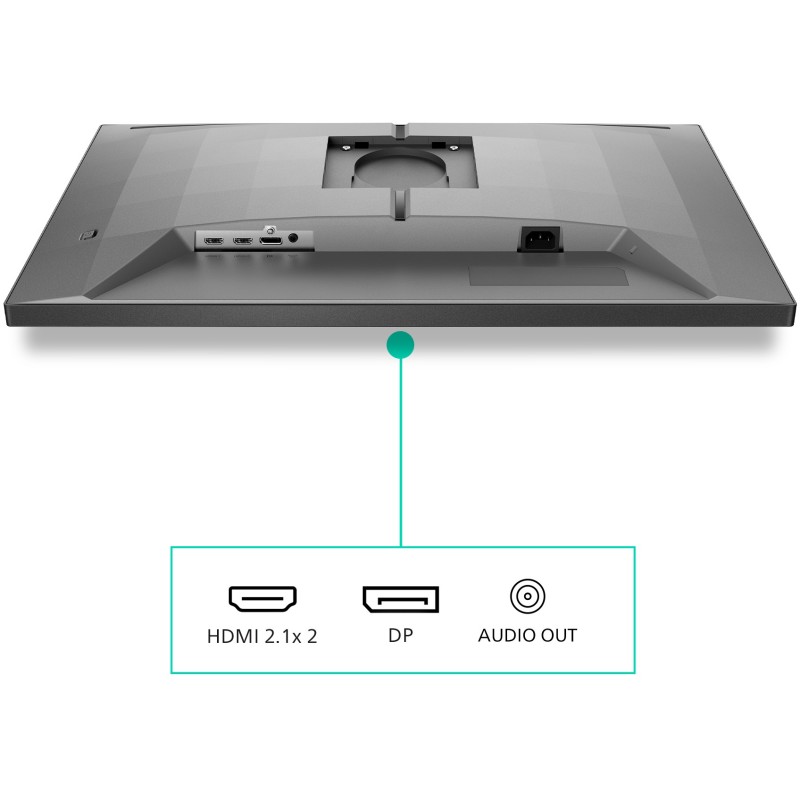 Philips Monitor - 27M2N3800A - 27-inch QHD 2560x1440, 0.5 ms GTG, HDMI x2, DisplayPort, USB — Buy in Cyprus with Fast Delivery