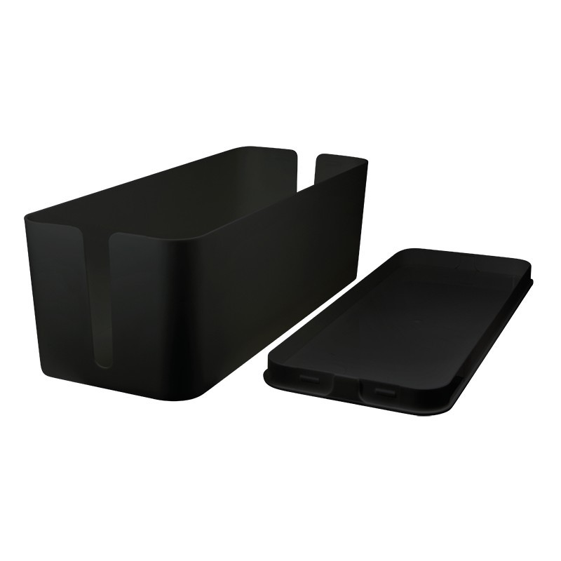 LogiLink Management Cable Box - 407 x 157 x 133.5mm - Black — Buy in Cyprus with Fast Delivery