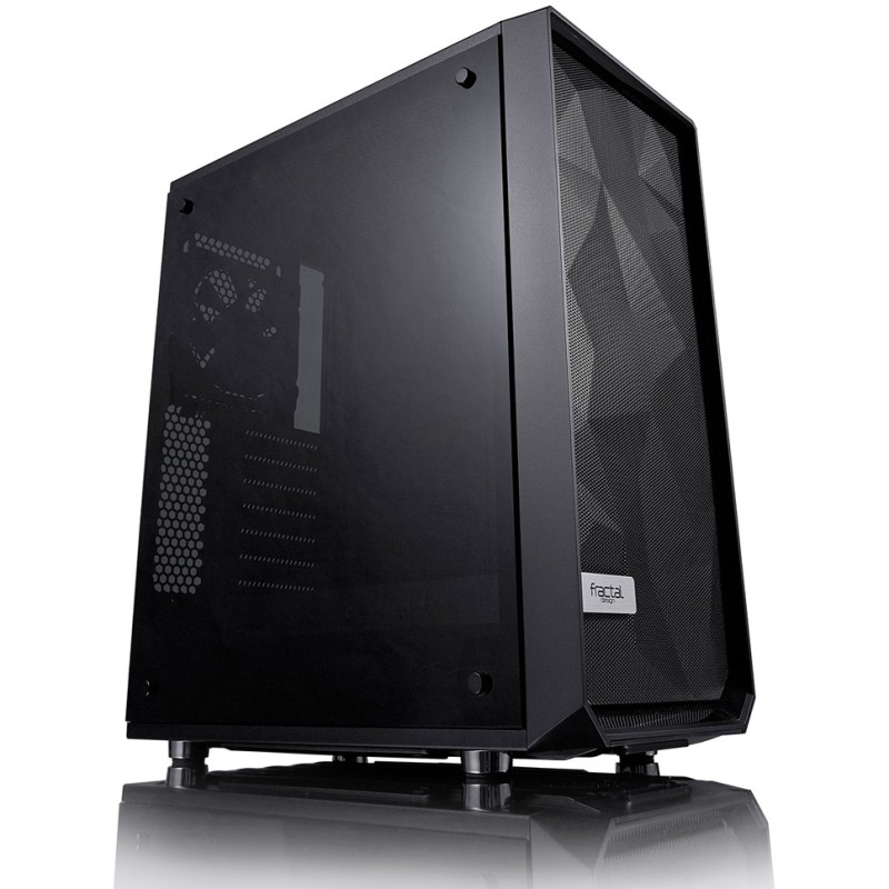 Midi Fractal Design Meshify C Black Window - Mid Tower PC Case — Buy in Cyprus with Fast Delivery