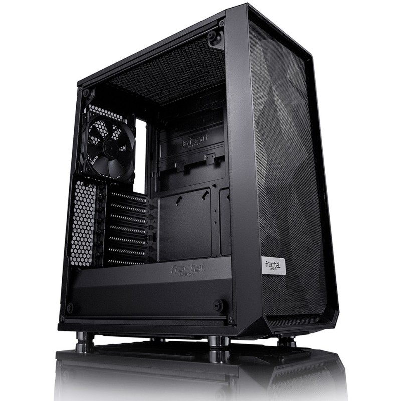 Midi Fractal Design Meshify C Black Window - Mid Tower PC Case — Buy in Cyprus with Fast Delivery