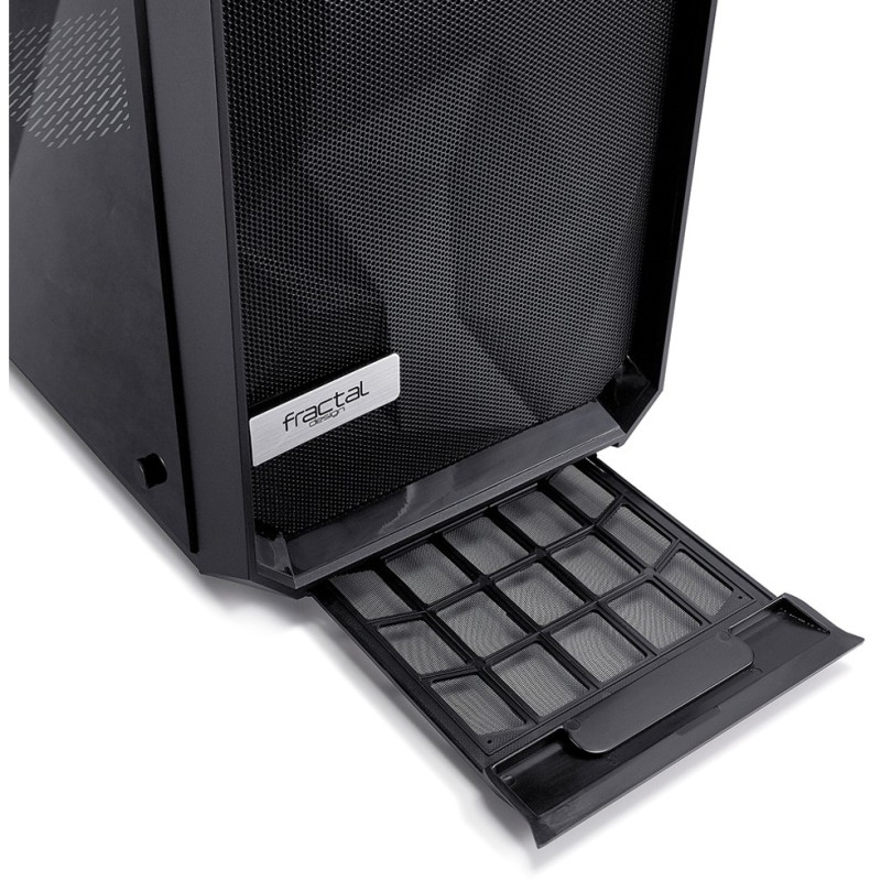Midi Fractal Design Meshify C Black Window - Mid Tower PC Case — Buy in Cyprus with Fast Delivery