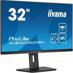 iiyama LCD Business Monitor XUB3293UHSN-B5 - 32'' 4K IPS HDMI DP USB-C Black — Buy in Cyprus with Fast Delivery