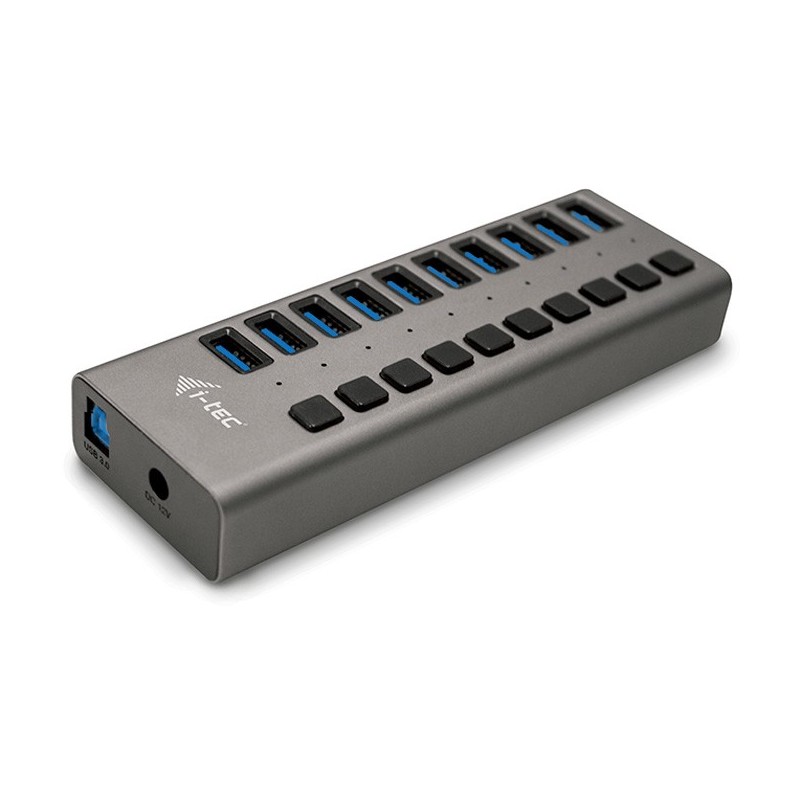 D I-TEC USB 3.0 HUB 10 PORT - USB-A Hub, 10-Port, 48W Power Supply — Buy in Cyprus with Fast Delivery