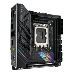 ASUS ROG Strix B760-I Gaming WiFi - Mini-ITX LGA1700 DDR5 (up to 96GB), 2x M.2, PCIe 5.0, 2.5Gb LAN, Wi-Fi 6E (Black)