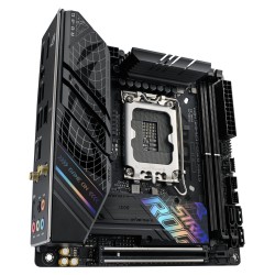ASUS ROG Strix B760-I Gaming WiFi - Mini-ITX LGA1700 DDR5 (up to 96GB), 2x M.2, PCIe 5.0, 2.5Gb LAN, Wi-Fi 6E (Black)