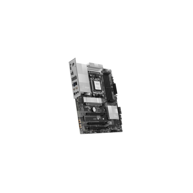 MSI PRO B850-P WIFI - AM5 ATX Motherboard, DDR5 (4x DIMM, 256GB), PCIe 4.0, 3x M.2, 2.5Gb LAN, Wi-Fi, RGB (Black)