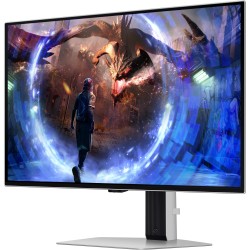 Samsung S27DG600SU - S27DG600SU - 27-inch OLED QHD monitor, 2560x1440, 0.03ms, 360Hz, Pivot stand, Black