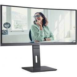 AOC CU34P3CV - 34" Ultrawide VA Curved Monitor - 3440x1440 UWQHD, HDMI/DP/USB-C — Buy in Cyprus with Fast Delivery