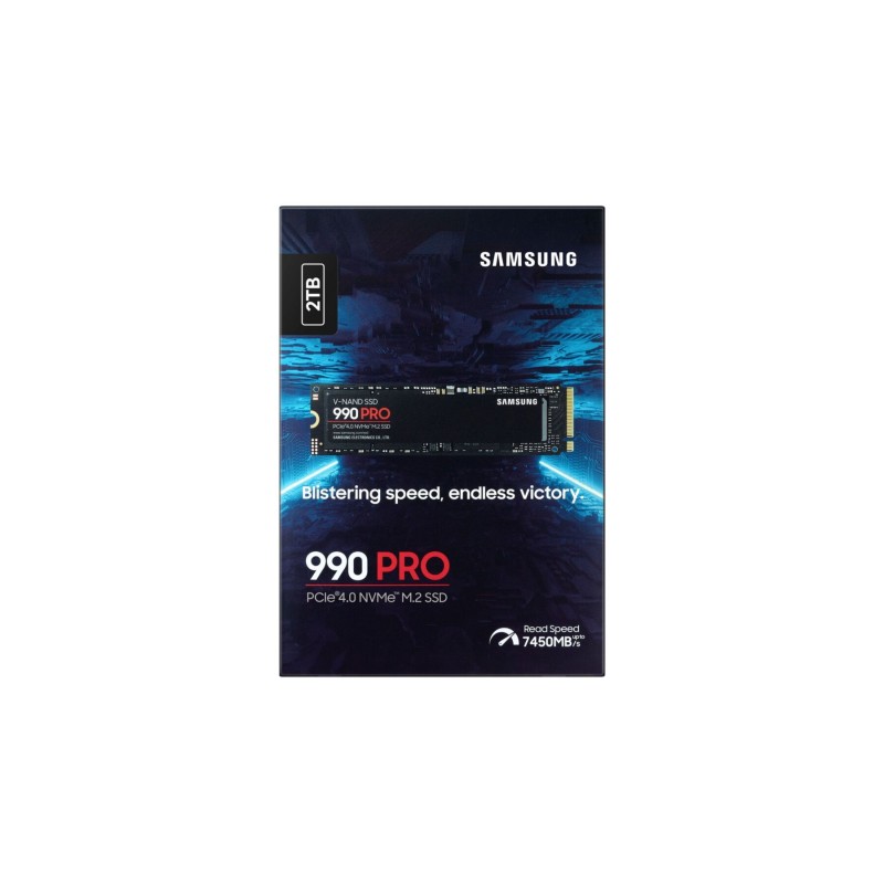 Samsung 990 Pro 2TB M.2 NVMe SSD - PCIe 4.0 x4 7450 MB/s - MZ-V9P2T0BW (Boxed) — Buy in Cyprus with Fast Delivery