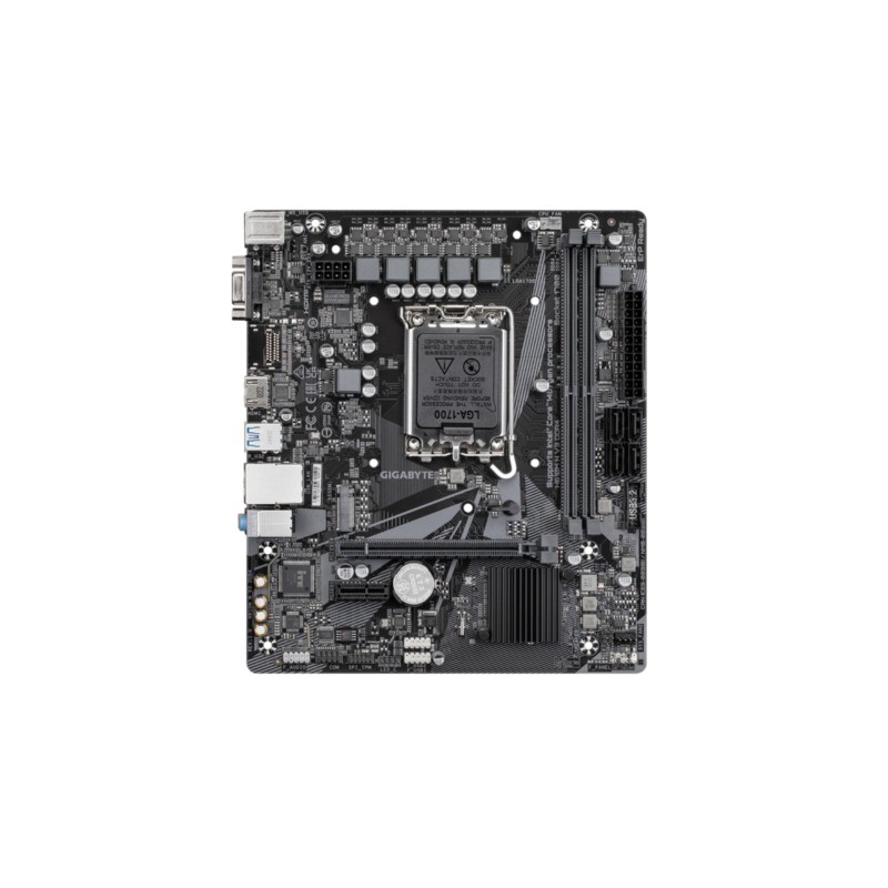 Gigabyte GA-H610M H V3 - LGA1700 Micro-ATX DDR4 Motherboard, 64GB Max, Black — Buy in Cyprus with Fast Delivery