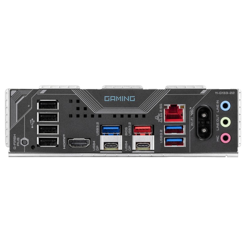 Gigabyte GA-X870 GAMING WF6 - AM5 ATX Motherboard - DDR5 4x DIMM up to 256GB, PCIe 5.0, Wi‑Fi 6/7, 2.5Gb LAN (Black)