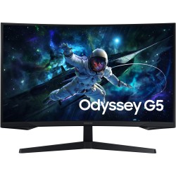Samsung Odyssey G5 S32CG552EU - 32in Curved VA QHD 2560x1440, 165Hz, 1ms, HDR10, DP/HDMI, Black