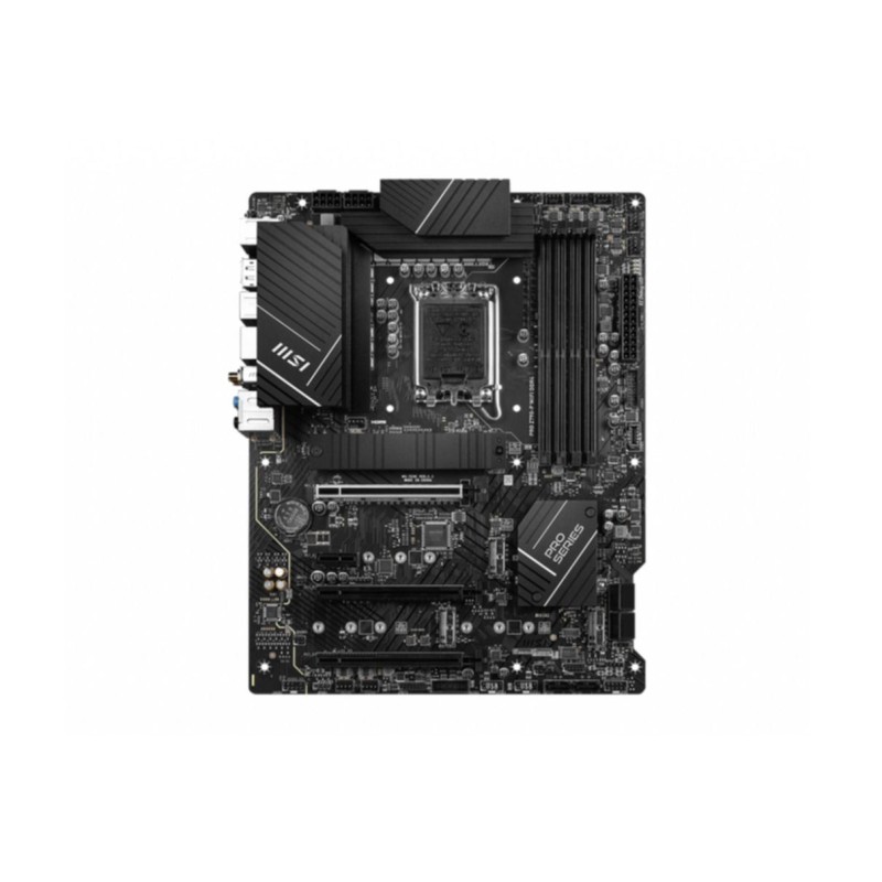 MSI Z790-P PRO WIFI - LGA1700 ATX DDR5 Motherboard - 128GB, Wi-Fi 6, 2.5Gb LAN, Bluetooth 5.3, HDMI 2.1 (Black)