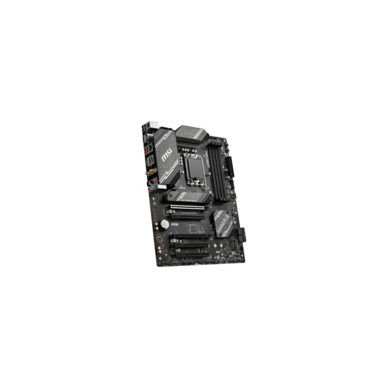 MSI B760 Gaming Plus WiFi - LGA1700 ATX Motherboard, DDR5 4x DIMM (192GB), PCIe 4.0, 2.5Gb LAN, RGB, Black